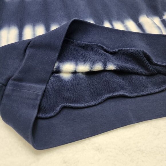 Madewell Navy Tie Dye Hoodie Sweatshirt Small - Picture 6 of 6